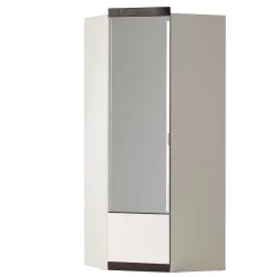 Шкаф угловой Ронда №309 Венге Белый глянец