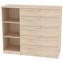 Комод Калисто(К40)1147х1352х468ручкаторцеваяТР-2(Белый) / Калисто(K40)1147х1352х468ручкаторцеваяTR-2(Белый)