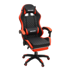 Кресло 892-1 цвет черный/красный с массажем 892-1-black-red-mass