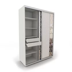 Блок ящиков для шкафа 1000x600 и 1500x600 Ящ-47 ВД Выбеленное дерево