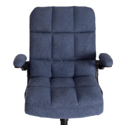 Кресло офисное Lugano ткань teddy, темно-синий