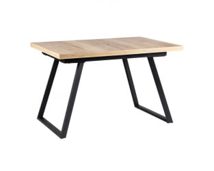 Стол Пеле раздвиж. 140-180 Галифакс Натур/Бабочка