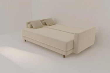 Диван прямой Санднес (Berhouse) Цвет фасада: Грей рогожка; Тип: Прямой; Материал фасада: Микророгожка