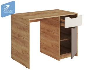 Стол письменный RICH СП-001 Мята/Сумеречный голубой/дуб крафт золотой