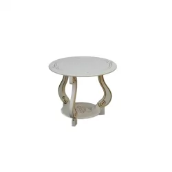 Круглый стол Грация М Слоновая кость