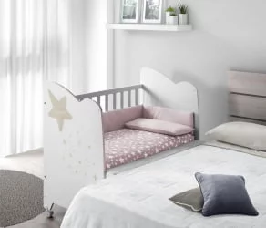 Кроватка 120x60 Micuna Estela White/Grey
