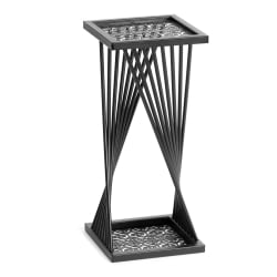 Журнальный стол Osteria/Остерия металл, черный, 25,5х25,5х59 см