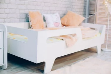 Кровать детская Бэби Белый