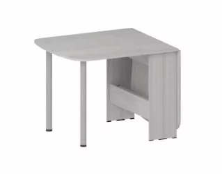 Раздвижной стол для гостиной Оригами Ясень Анкор светлый