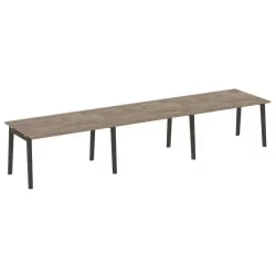 Стол переговорный (3 столешницы) ONIX WOOD OW.PRG-3.3 Тиквуд Темный/Темный