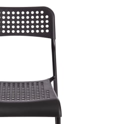 Стул ADDE (mod. C-049) металл/пластик, 39 х 49 х 78 см, Black (черный)