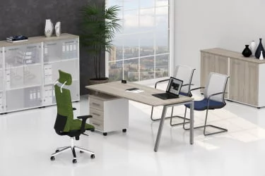 Мебель для персонала Deka №2 Дуб Сантана светлый