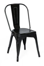 Стул LOFT CHAIR (mod. 012) / 1 шт. в упаковке металл, 45*35*85см, черный/black vintage
