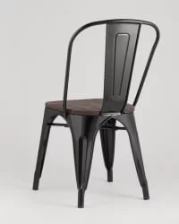 Стул Tolix Wood 850 Черный