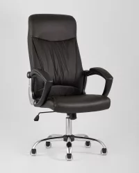 Кресло руководителя ТопЧаирс Товер Коричневое / TopChairs Tower