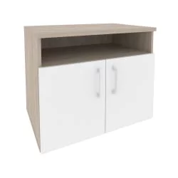 Тумба для оргтехники ONIX O.TM-1 Дуб Аттик/Белый
