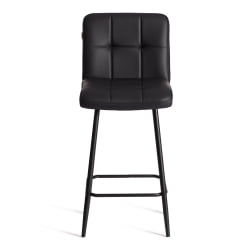 Полубарный стул Medeo/Медео экокожа , черный, 42х56х102 см