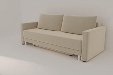 Диван прямой Сальтвик (Berhouse) Цвет фасада: Левис 08 велюр; Тип: Прямой; Материал фасада: Металл/Велюр