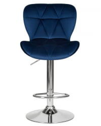 Стул барный DOBRIN BARNY (синий велюр (MJ9-117)) 2 шт