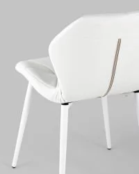 Стул Эдвин экокожа Белый