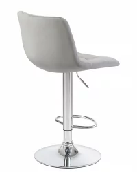 Стул барный DOBRIN TAILOR Серый велюр MJ9-75