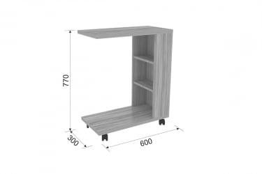 Столик прикроватный Мальта SP-002 белый