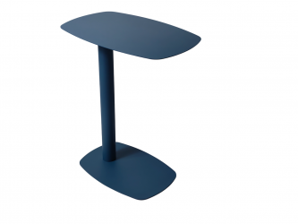 Журнальный столик Eanna S металл синий