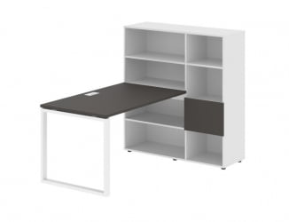 Рабочая станция EDIS EQRST 1213 Мокко Белый Белый