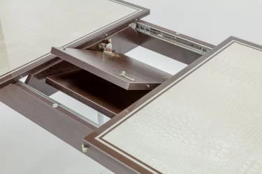 Стол обеденный Чикаго КЗ(6191) венге,крокодил жемчужный