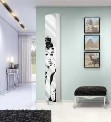 Распашной шкаф в гостиную Лупо Шелф Арт Беленый дуб