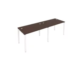 Рабочая станция на 2 раб.места Метал Сйстем Б.СМ-2.2 Венге/Белый / Metal System