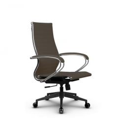 Кресло офисное METTA B 2m 10K1/K131, Основание 17832 Комплект 4 Светло-коричневое