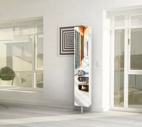 Шкаф в прихожую Зум Шелф Арт Молочный дуб