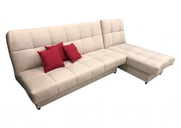 Диван Эльбрус с оттоманкой на независимом пружинном блоке