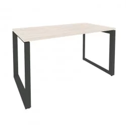 Стол рабочий на О-образном м/к ОНИКС О.МО-СП-3.7 Денвер Светлый/Антрацит / ONIX O.MO-SP-3.7