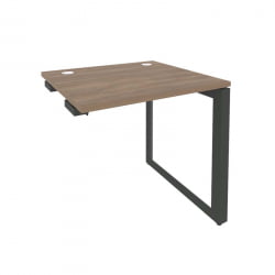 Стол-приставка на О-образном м/к к опорным элементам ОНИКС О.МО-СПР-0.7 Дуб Аризона/Антрацит / ONIX O.MO-SPR-0.7