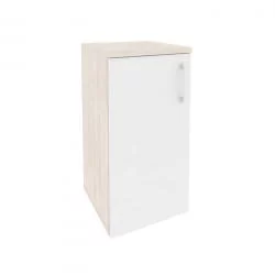 Шкаф низкий узкий левый ONIX O.SU-3.1(L) Денвер Светлый/Белый