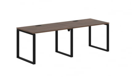 Бенч-система ЕДИС ЕКВСТ 2380 Дуб Денвер темный Черный / EDIS EQWST