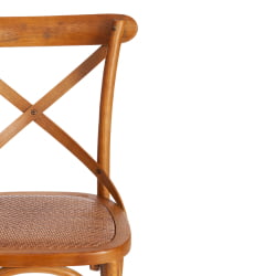 Стул CROSS (mod.CB2001) дерево береза, 49.5*53.5*87, Груша (№3)