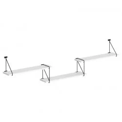 Полка навесная COFFEE SH4-ROD/BAR Белый