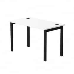 Стол прямой на металлокаркасе, опоры 90 гр Everprof EVO 254S006 Белый Черный