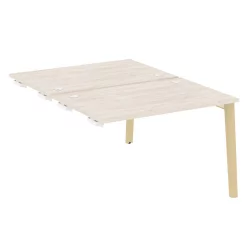 Стол-приставка двойной к опорным элементам ONIX WOOD OW.D.SPR-2.8 Денвер Светлый/Светлый