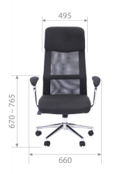 Кресло руководителя Чаирман CХ621 Серый / Chairman CH621