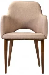 Кресло Ledger Сканди Браун Темный Орех