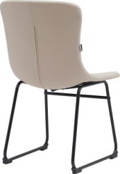 Кресло для посетителей Everprof Expo CF Экокожа Бежевый