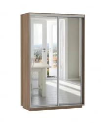 Шкаф-купе двухдверный Экспресс Хит Экспенс Ясень шимо темный