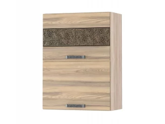 Шкаф (с откидной системой Blum) Бруклин 101.96.1 Дуб Кронберг/Лагода/Антрацит