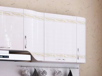 Кухонный гарнитур Анастасия №8 Белый Ежевика