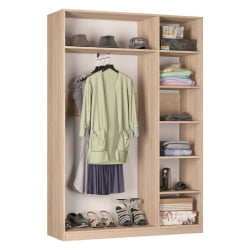 Шкаф распашный R-198х135х45-1(ДСС)