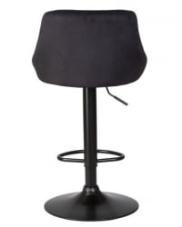Стул барный DOBRIN LOGAN BLACK (черный велюр (MJ9-101)) 2 шт